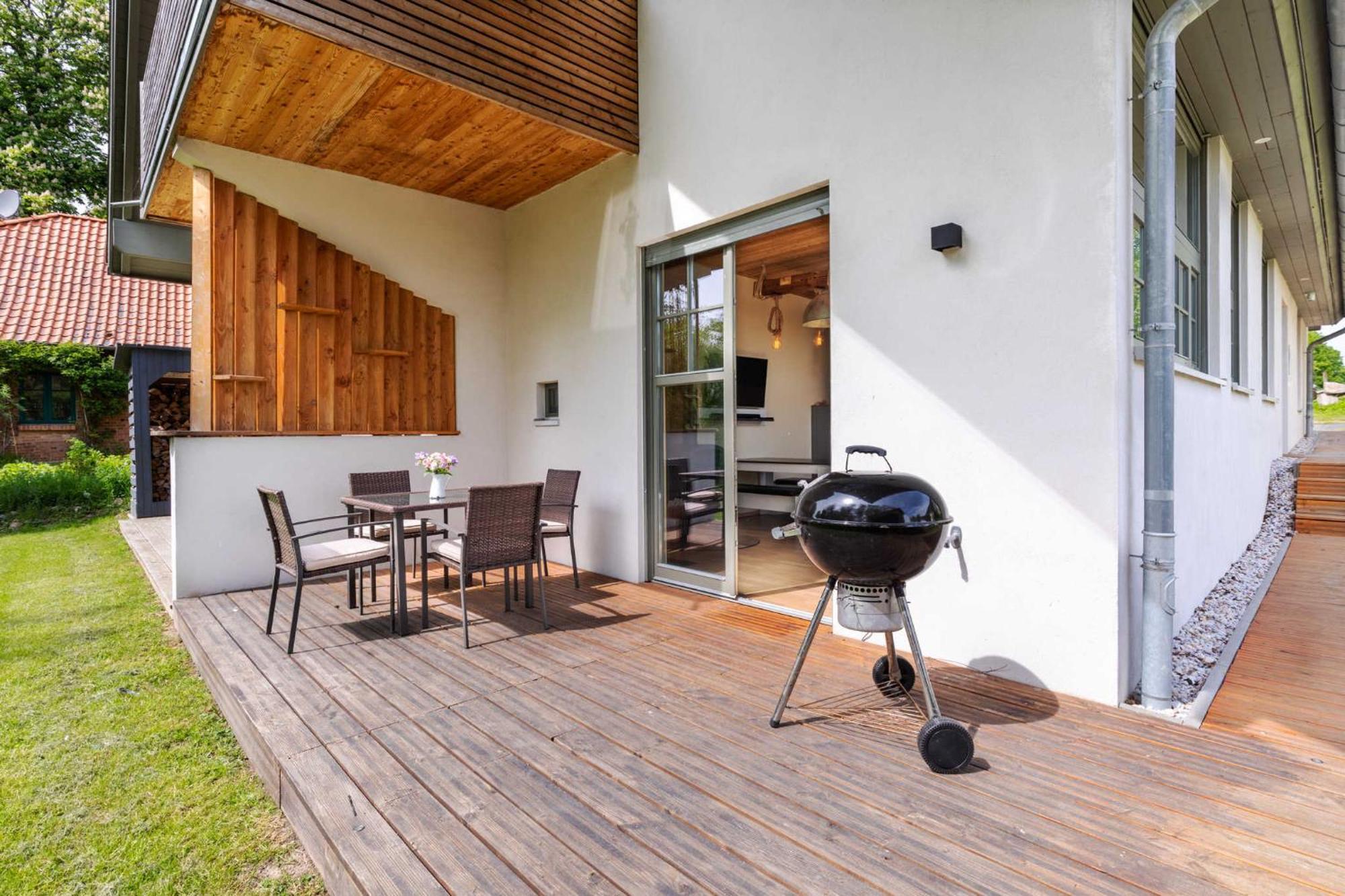 Ferienhaus Sonne Mond Und Sterne B Steffenshagen Εξωτερικό φωτογραφία